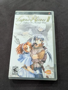 Legend of Heroes II: Prophecy of the Moonlight Witch (Sony PSP) CIB Completo - Imagen 1 de 3