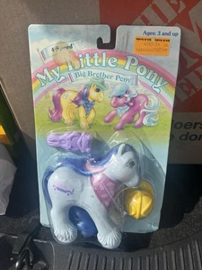 Hasbro My Little Pony 1986 vintage Big Brother 4 velocidades sellado MLP G1 - Imagen 1 de 12