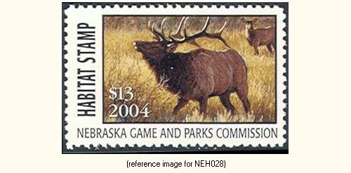 HALFPRICEHUNT Nebraska Habitat 2004 $13.00 Elk - Image 1 of 1