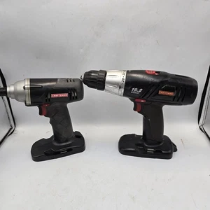 Trapano avvitatore a percussione e avvitatore a batteria Craftsman 19,2V 1/2" testato - Foto 1 di 7