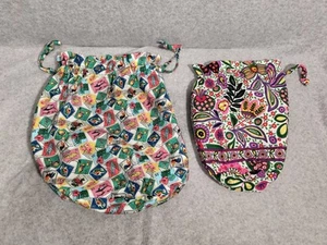 Vera Bradley Ditty Travel pouch Drawstring Bag - Picture 1 of 12
