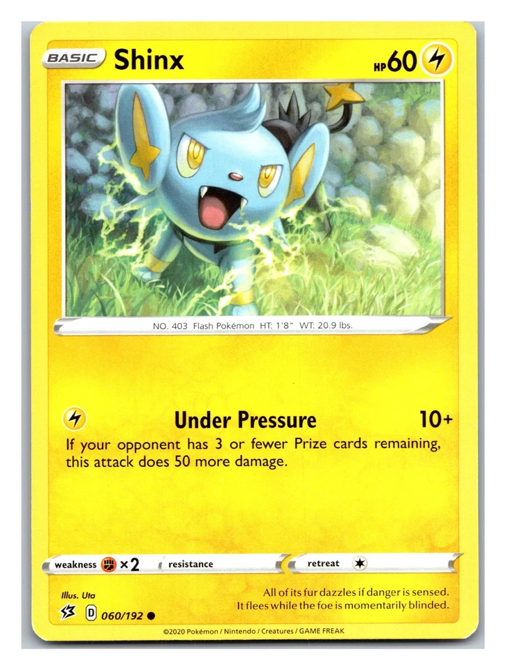 SWSH02: Rebel Clash #060/192 Shinx - Image 1 of 2