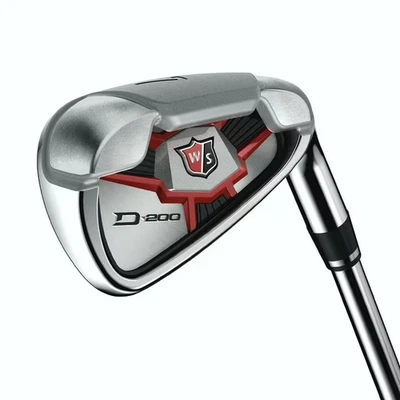 BRAND NEW WILSON STAFF D200 IRONS 4-PW + GW, SL85 S-flex, standard - Image 1 of 4