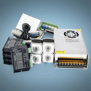 Zum Selbermachen CNC-Fräsen-Kit 4 Achsen 40 Unzen Zoll Nema16 Motor EMA2-040D15 Mikroschrittschrauber - Bild 1 von 12