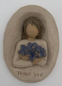 Willow Tree Susan Lordi Thank You Plaque #26514 - Picture 1 of 3