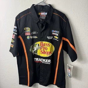 Bass Pro Shops NASCAR Racing Shirt Herren L Tony Stewart JH Design Racing Garage - Bild 1 von 7