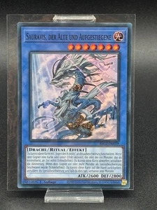 Sauravis der Alte und Aufgestiegene Yu-Gi-Oh TCG Karte RA02-DE019 Deutsch - Bild 1 von 6