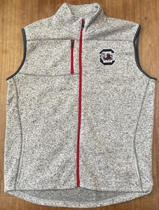 Neu mit Etikett South Carolina Champion Weste Sweatshirt mit durchgehendem Reißverschluss Herren XL Fleece Gamecocks - Bild 1 von 6