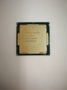 Guaranteed Operation Verified Intel Xeon E3-1220V6 LGA1151 - Picture 1 of 2