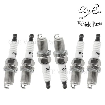 Juego de 6 bujías de iridio para Grand Cherokee Jeep V6 3,7 L Foto 1 de 4