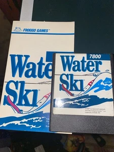 Water Ski (Atari 7800) Tested Cart Game And Manual - Picture 1 of 1
