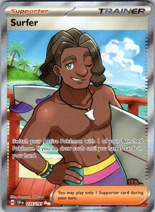 Surfer - 235/191 Holofoil 235/191 Ultra Rare SV08: Surging Sparks Near Mint - Picture 1 of 1