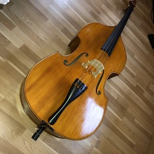 Vollholz Kontrabass Gebraucht Bass Mensur 97 cm - Bild 1 von 12