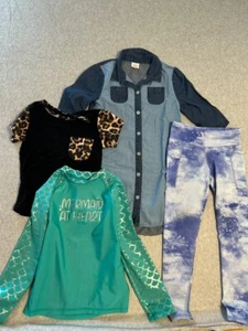 Lot Of 4 Girls 6/6X Clothes Wonder Nation, Athletics, More Than Magic Brands - Picture 1 of 9