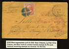 152 Webster Used On Cover New Orleans to France via NY & London LV5498