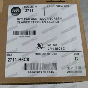 2711-B6C8 /B AB 2711B6C8 PanelView 600 Touch Key DH+ FRN 4.21 New Spot Goods - Picture 1 of 6