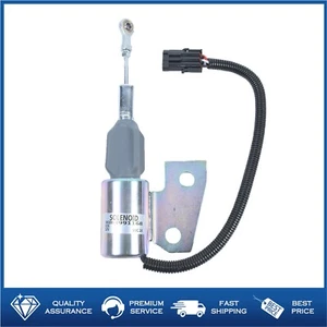 Fuel Shutdown Solenoid J991168 SA494124 for Cummins 3991168 Case 850G CX130/160 - Picture 1 of 4