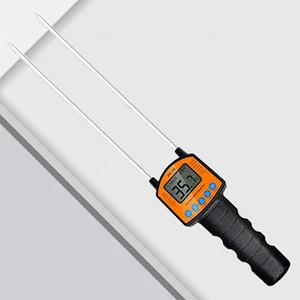 Feuchtigkeitsmessgerät Stroh Heu Getreide Feuchtemesser LCD Messgerät 2 sondetqm - Bild 1 von 13