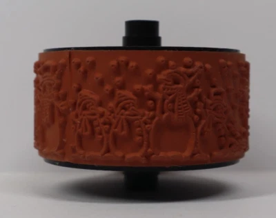 Stampin' Up Estampación de Goma Alrededor de 1" Rueda DIVERSIÓN MUÑECO DE NIEVE - Invierno Navidad Nieve Foto 1 de 3