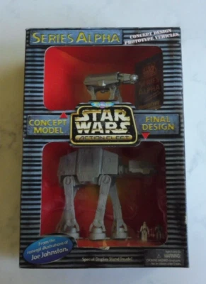 VTG NEW STAR WARS ACTION FLEET AT-AT WALKER SERIES ALPHA CONCEPT IMPERIAL GALOOB - Image 1 of 4