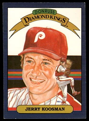 1986 Donruss #23 Jerry Koosman - Image 1 of 2