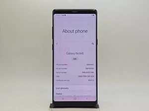 Samsung Galaxy Note 9 - 128GB - Black (SM-N960U) Unlocked - Picture 1 of 7