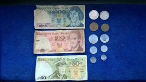 Polish banknotes and coins from the Polish People's Republic period - Picture 1 of 14