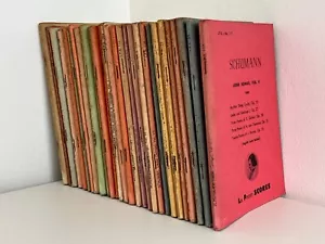 Lea Pocket Scores -28 Vols-Bach, Schubert, Beethoven, Brahms, Schumann, Mozart.. - Picture 1 of 8