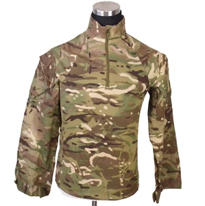 British Army Combat Shirt UBACS 160/80 Small MTP Camo Green Beige Zip - Picture 1 of 10