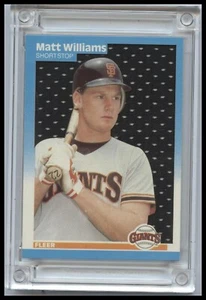 Fleer Matt Williams Custom Jersey Fusion Game Used Jersey Card (MEM) - Picture 1 of 4