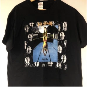 Def Leppard Rock Gildan T Shirt Uomo Large - Foto 1 di 4