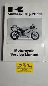 Used 2004 Kawasaki ZX600 ZX6RR Ninja Motorcycle Service Manual 99924-1333-01 OEM - Picture 1 of 4