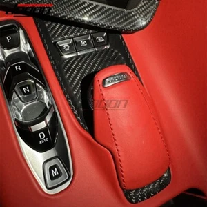 Cubierta base selector de modo de consola de carbono para C8 Corvette Stingray convertible 20+ - Imagen 1 de 9