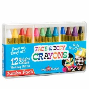 Dress Up America 12 Color Face Paint Set - Party Pack 24 Sets - Picture 1 of 1