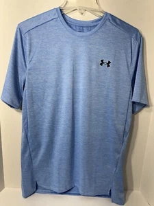 NWT Men’s Size S Blue Under Armour Tech Vent Jacquard SS T Shirt 1377052-006 $40 - Picture 1 of 3