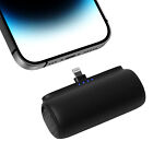 Black Portable Power Bank USB Type-C Battery Charger For Mobile Phone Tablet