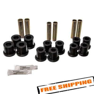 Bujes de resorte y grillete de hoja trasera Energy Suspension para Ford F-150 80-96 Foto 1 de 2