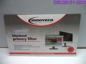 Innovera 19" Blackout Privacy Filter P/N IVR-BLF190W - Picture 1 of 4