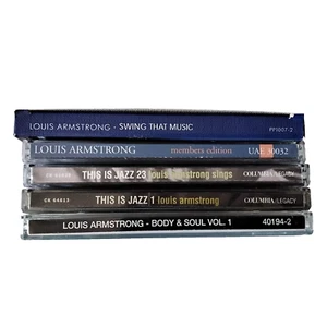 Louis Armstrong jazz CD albums X 5 see description - Picture 1 of 11
