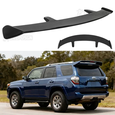 Alerón de techo trasero de 52" de fibra de carbono para Toyota 4runner 2003-2022 Foto 1 de 4