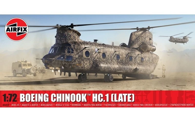 AIRFIX A06024 1/72 Boeing Chinook HC.1 (Late) - Immagine 1 di 1