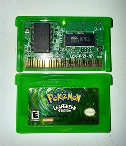 Pokemon Blattgrüne Version Authentic (Game Boy Advance 2004) GBA getestet funktioniert - Bild 1 von 5