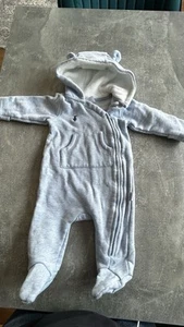 Sweat Overall LITTLE Produkte LITTLE mit Kapuze und Öhrchen - Bild 1 von 7