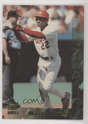 1994 Topps Team Stadium Club Mark Whiten #305 - Image 1 of 2
