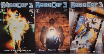 RoboCop 3 Lot (3) #1-3 NM Complete, Dark Horse 1993 Movie Adaptation, High Grade - Image 1 of 4