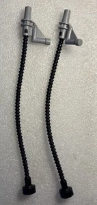 Lot Of 2 Lego Duplo Hose w/ Nozzle for Gas Pump Fireman's Water 58498c01 - Picture 1 of 1