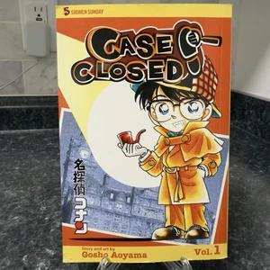 Estuche Cerrado Volumen 1 Manga Inglés Gosho Aoyama Viz Shonen Sunday - Imagen 1 de 7