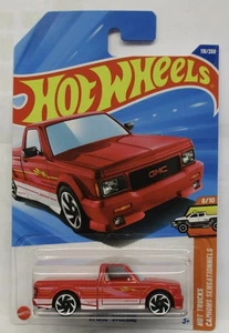 2025 HOT WHEELS * CUSTODIA P * '91 GMC SYCLONE RED HOT TRUCKS 8/10 - Foto 1 di 2