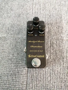 ONE ONTROL ANODIZED BROWN DISTORTION Distortion effector - Picture 1 of 6