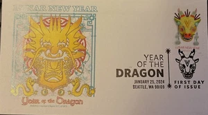 Graebner Capitolo AFDCS 5829 Slogan Capodanno Cinese del Drago  - Foto 1 di 1